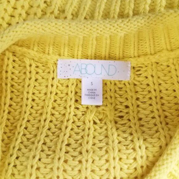 NEW Abound Nordstrom S Crew Neck Pullover Sweater Ribbed - Picture 10 of 11